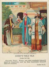 Christian Picture Lessons Christ's Table Talk 1914 picture