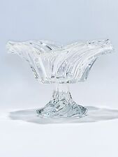 Fabulous Vintage In Box Mikasa Crystal Modern Style Candy Dish/ compote picture