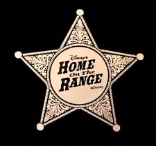 Walt Disney Animation Crew 2004 Home on the Range Sheriff Badge Promotional Pin picture