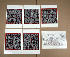Vintage Postcard Keith HARING Lot - 1983/1986 - Unposted - Excellent picture