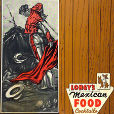 1960s Longy's El Rancho Mexican Restaurant Menu Roosevelt Lloyd Lombard Illinois picture