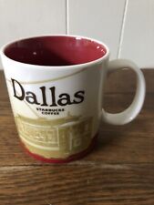 2012 STARBUCKS Dallas Texas Skyline 16 oz. Coffee Mug Collector City Series picture