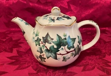 Teapot Vintage Robinson Design Group Japan Ivy Gold Trim picture