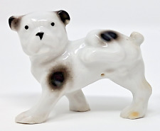 Pair of Vintage Dog Lifting Leg Ceramic Figurines Japan joke gag squirter picture