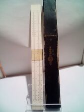 Vintage WWII Slide rule A.W.FABER 51/91 w/Case, Wehrmacht GERMANY-1942 picture