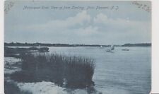 1906 Postcard Manasquan River View up from Landing Point Pleasant NJ Posted picture