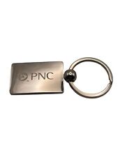 Vintage Keychain PNC BANK Key Ring Fob PA Financial Services Banking Silver Tone picture