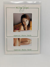 NAO YOSHIZAKI MILKY ANGEL 6 PHOTO CARD DA - 4 #010/100 JAPANESE IDOL picture