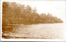 RPPC Shingle Lake, Lake George, Michigan- Photo Postcard picture