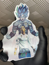 Cristiano Ronaldo Goku Futbol Soccer 3D Lenticular Motion Car Sticker Decal picture