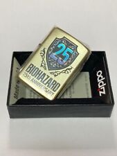Zippo Resident Evil Biohazard 25th Anniversary Hologram Gold Double Side Etching picture