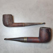 Spare parts for Antique smoking pipes, collectible PIPE tobacco briar wooden old picture