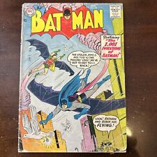 Batman #109 (1957) - Early Silver Age Batman and Robin - Centerfold Missing picture