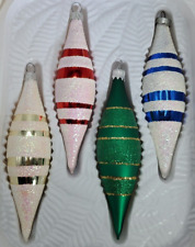 Vintage, 2003, Bradford, Hand Decorated Glass Ornaments picture