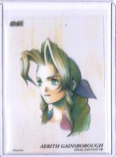 2000 Final Fantasy Art Museum AERITH C-02 Coca-Cola Edition Crystal Card FFVII picture