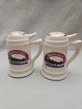 Vintage Budweiser Clydesdales Salt & Pepper Shakers, Anheuser-Busch Brewing Co. picture