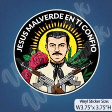 Jesus Malverde / Decal / Sticker picture