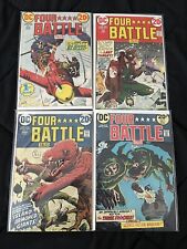 1973 DC Comics FOUR STAR BATTLE TALES lot (4) 1 2 3 5 Great condition - see pics picture