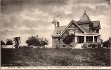 Postcard Residence of William Jennings Bryan in Lincoln, Nebraska picture