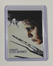 Edward Scissorhands Limited Edition Artist Signed Johnny Depp Trading Card 3/10 picture