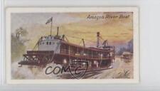 1929 Nicolas Sarony Ships of All Ages Tobacco Amazon River Steamer #39 0kb5 picture