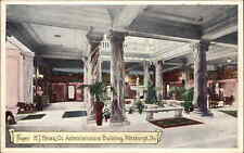Pittsburg Pennsylvania PA House Interior View c1910s Postcard picture