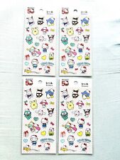 Hello Kitty Stickers Sheet Set of 4  50th Anniversary - Japan Limited Daiso picture