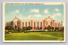 Round Chapel Dedicated to Our Lady of Martyrs Auriesville NY Postcard picture