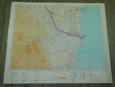 AUTHENTIC Soviet Russian Topographic Map MONTERREY, MEXICO USA 1:1M Ed.1950 picture