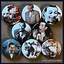 Pee Wee Herman -1” Buttons- 8 Pack picture