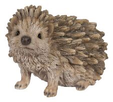 Realist Driftwood Look Hedgehog Resin Figurine Statue picture
