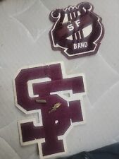 Vintage H.S. Band Burgundy Chanelle Letters from 1950’s picture