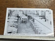 Vintage Postcard Littlestown Pa Schotties Restaurant Circa 1940s picture