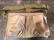 US Army Olive Drab  Construction Workers Apron 87-C-0471 picture