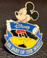 HTF Disney Pin Mickey Mouse LE Be Part of the Magic Catalog Exclusive  picture