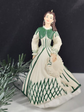 Vintage 1999 Hallmark Doll Figure Plastic Scarlett O'Hara Christmas Ornament picture