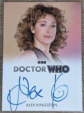 2024 Rittenhouse Doctor Who Series 5-7 Full Bleed Auto Card Alex Kingston SCARCE picture