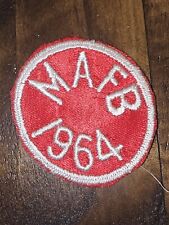 WWII USAF 1964 Maine Air Force Base Cut Edge Patch L@@K . picture