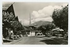 Postcard Dorfstrasse in Gstaad mit St. N Switzerland  RPPC Photo Unposted 1916 picture