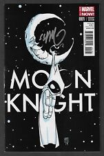 MOON KNIGHT #1 SIGNED BY SKOTTIE YOUNG (VOL 7 -2014) picture