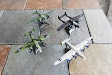 Lot of 4 WWII Military Aircraft (3 U.S. & 1 British), loose with stands picture