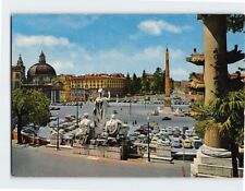 Postcard The People's Square Rome Italy picture