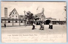 1906 NANTASKET BEACH CAFE MASSACHUSETTS MA SENT TO ALCOTT SANDUSKY OHIO POSTCARD picture