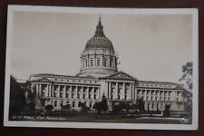 City Hall Building - San Francisco, California - RPPC Postcard 1932 picture
