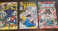 Lot of 3 MARVEL Comics #139 SPIDER-MAN NICK FURY Avenger #229 Bronze X-Men #306 picture