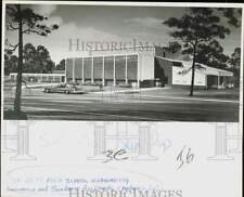 1965 Press Photo Artist's Sketch of Cor Jesu High School Gymnasium - nod11592 picture