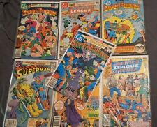 DC Silver Era Classic Superman, Super Friends, Justice League Lot of 7 picture