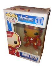 Funko POP Marvel Avengers Iron Man Bobble Head 11 Rare  Vaulted Box Damage picture