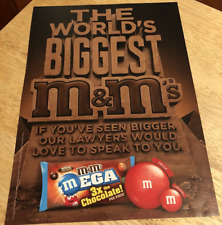 2014 M&Ms - Mega - Magazine Print Ad picture