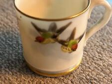 Grainger Royal Worcester Hand Painted Miniature Mug 1873. Perfect. picture